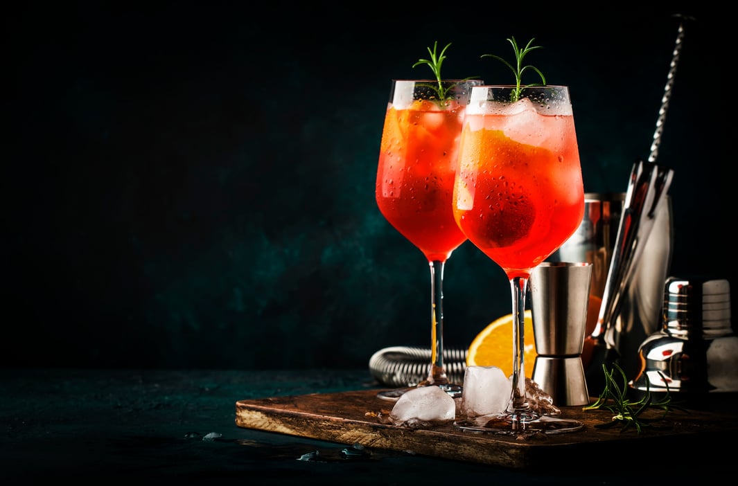 Milano Spritzer Alcoholic Cocktail 